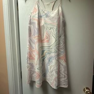 Old Navy Multicolor Swirl Dress